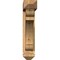 Ekena Millwork Olympic Arts and Crafts Smooth Bracket w/ Offset Brace, Western Red Cedar, 5 1/2"W x 26"D x 26"H BKT0604X26X26OLY03SWR - alternate 3